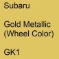 Preview: Subaru, Gold Metallic (Wheel Color), GK1.